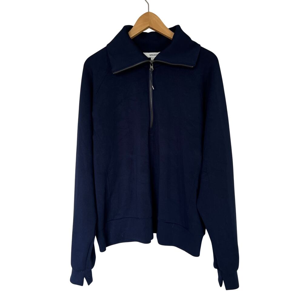 Spanx Airessentials Pullover Top Half Zip Sweatsh… - image 2